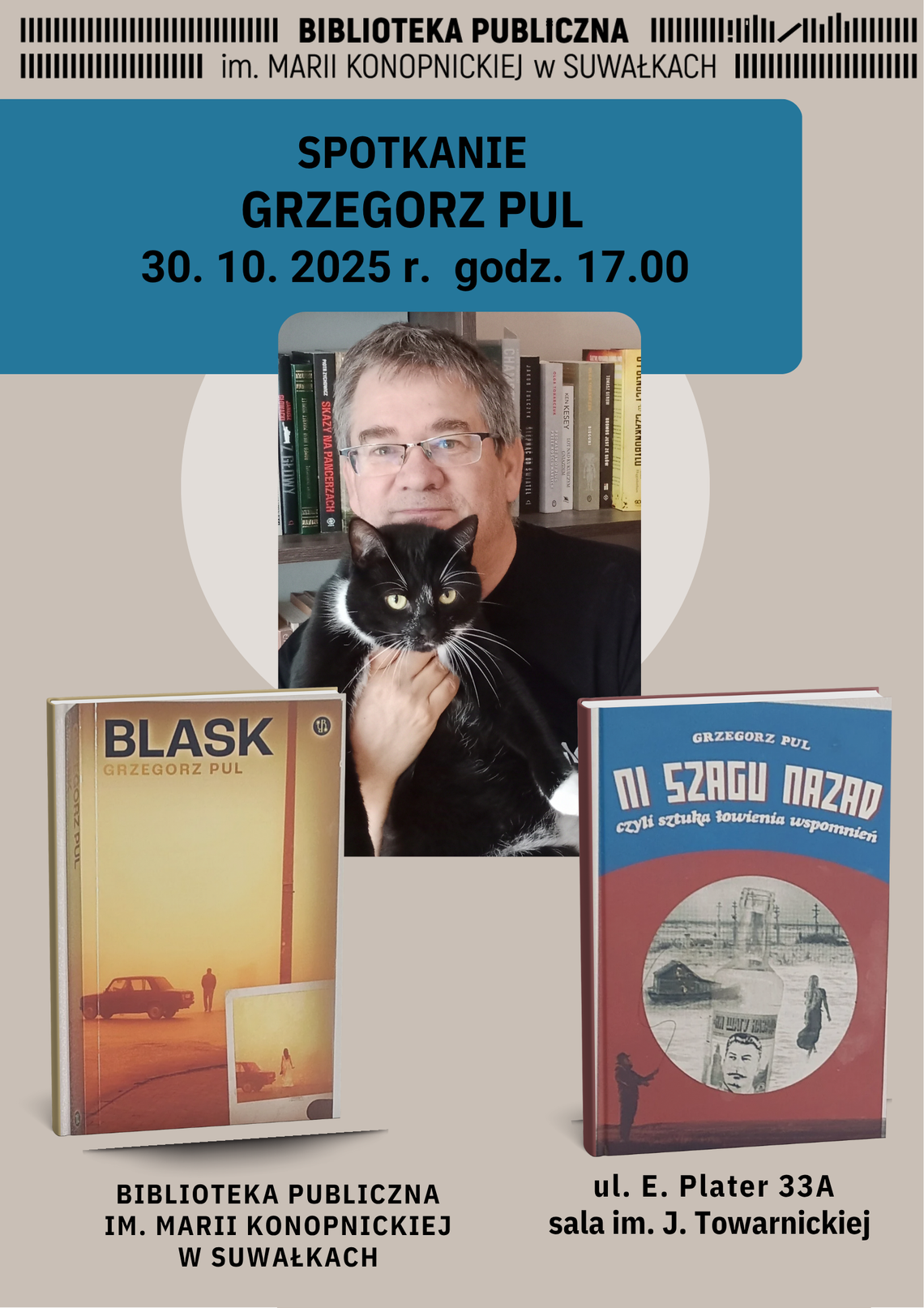 Spotkanie z Grzegorzem Pulem – literacka podróż przez wspomnienia, traumę i męską przygodę