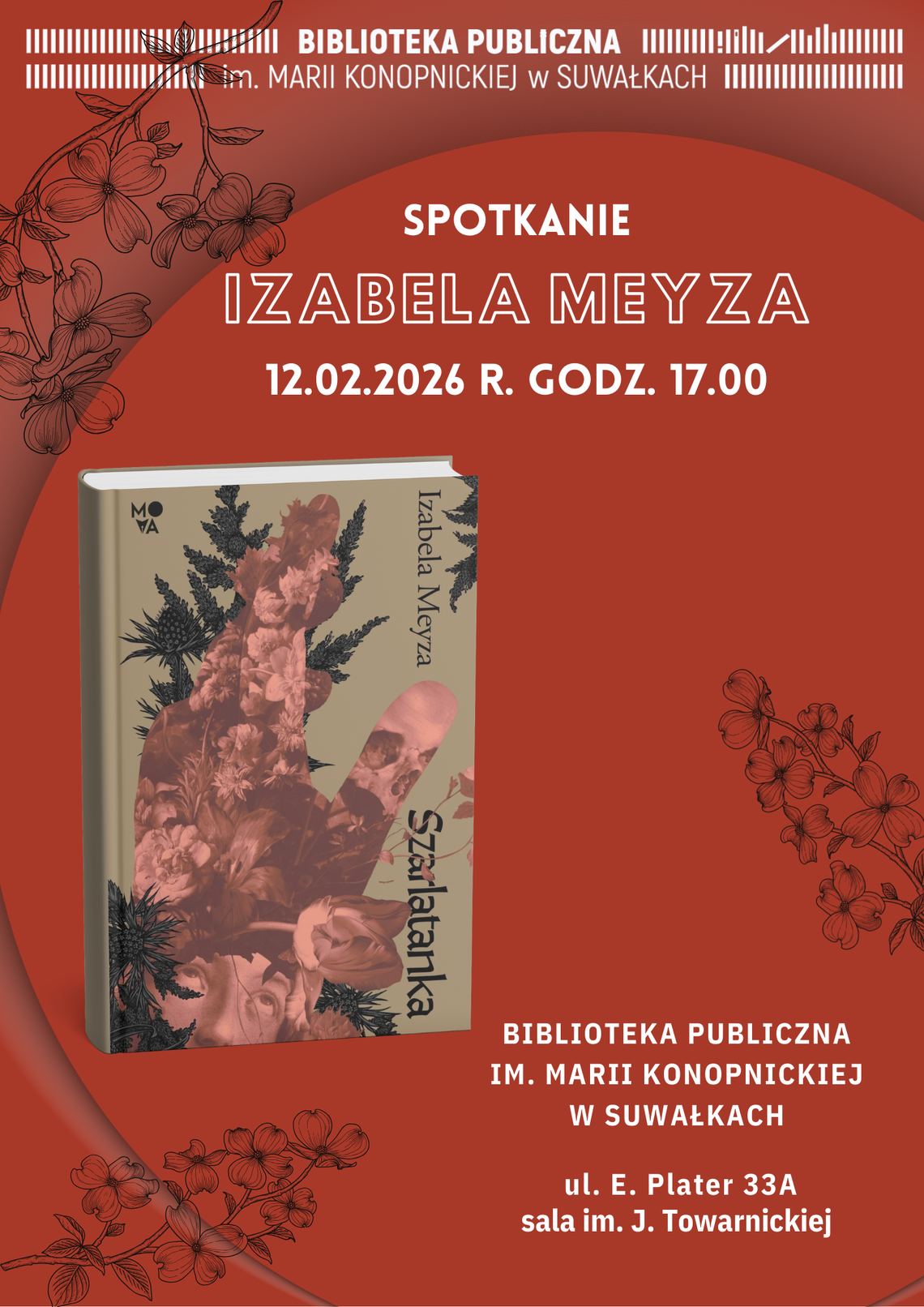 📚 Spotkanie z Izabelą Meyzą w Suwałkach
