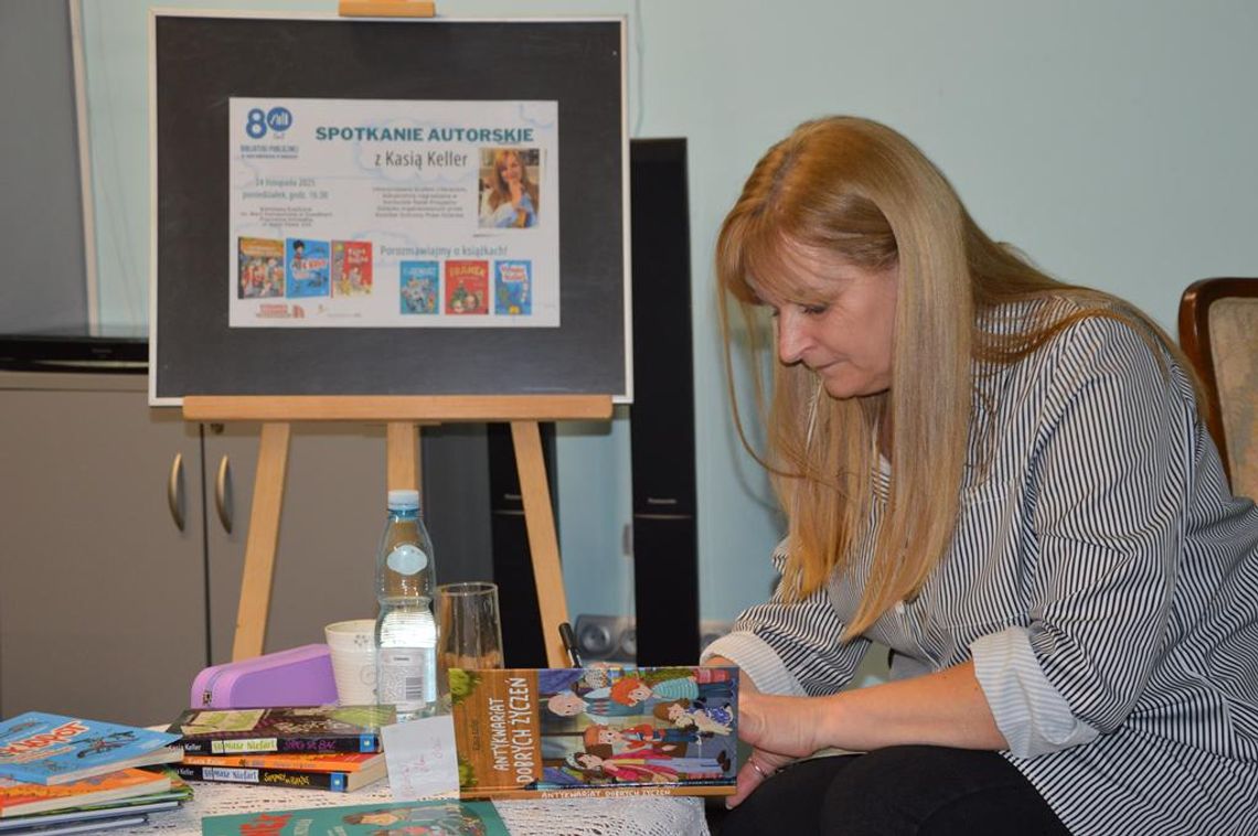 Spotkanie z Kasią Keller 📚✨ Spotkanie z Kasią Keller 📚✨
