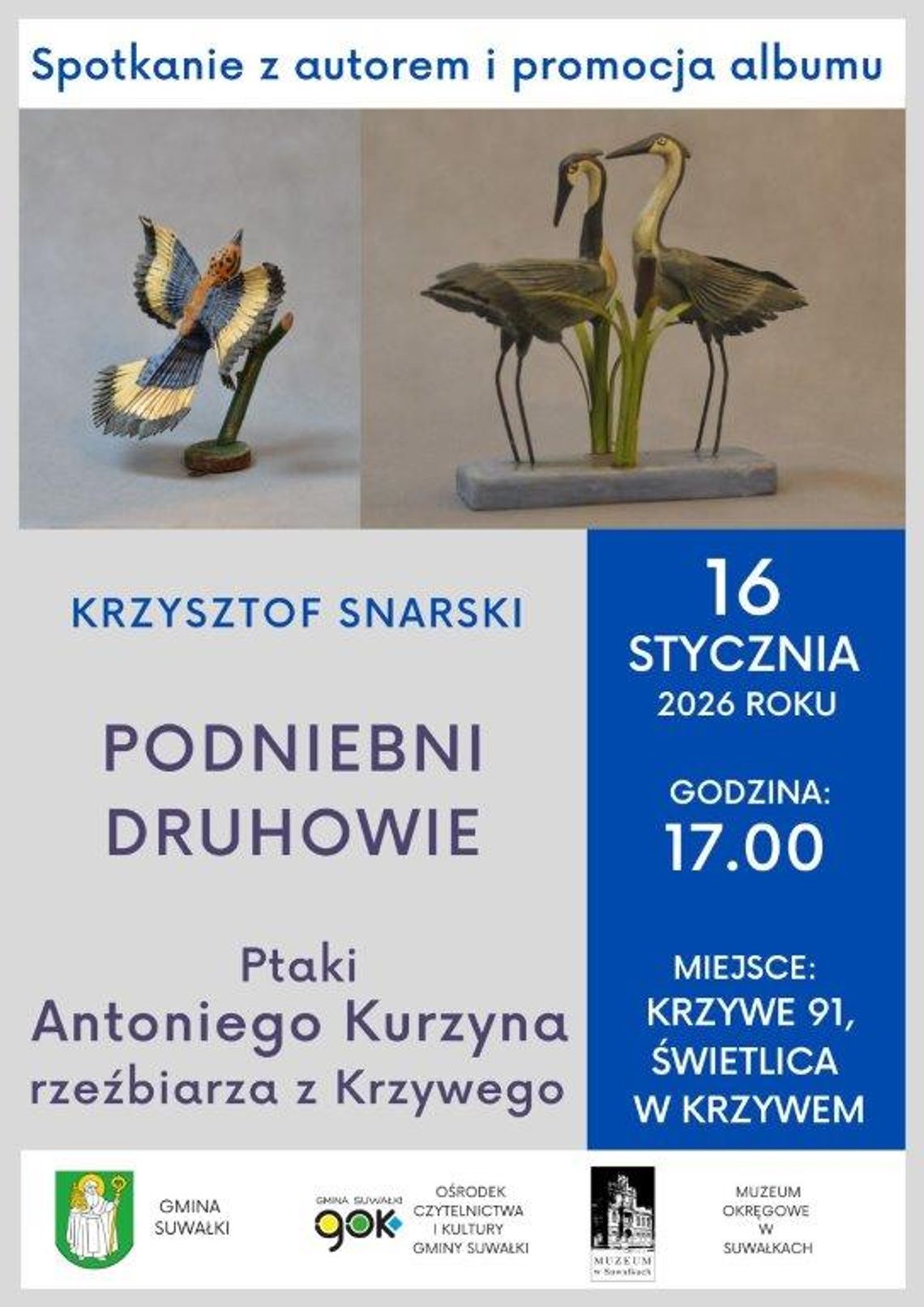 🎨📚 Spotkanie z Krzysztofem Snarskim w Krzywem