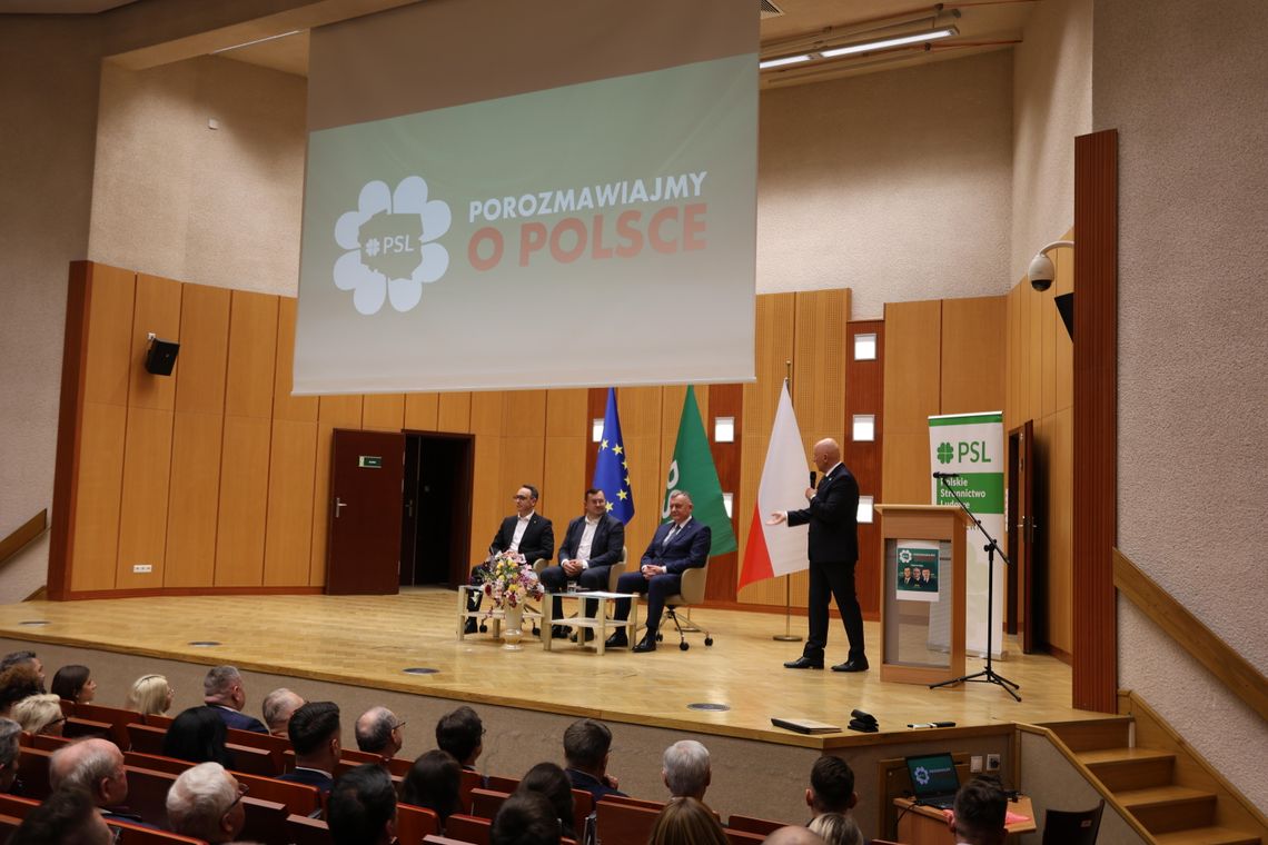 Spotkanie z ministrami w Suwałkach w Puz Suwałki
