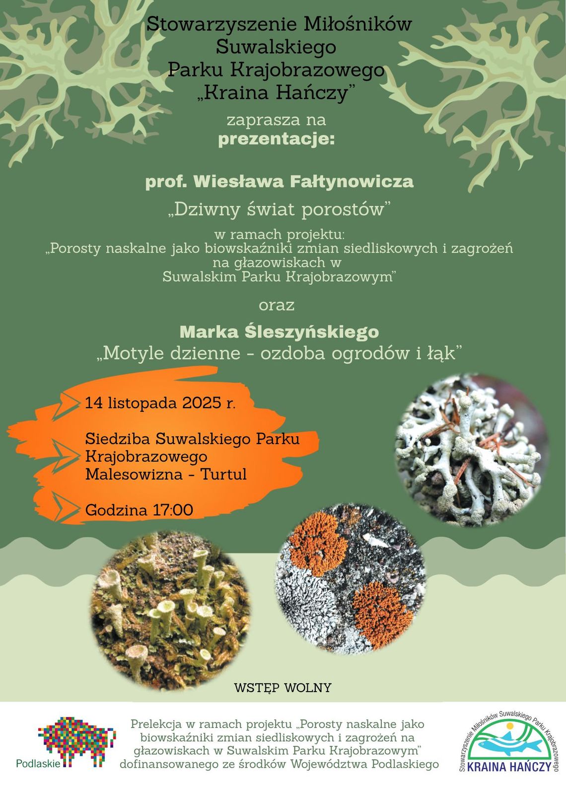 Spotkanie z przyrodą w Suwalskim Parku Krajobrazowym – porosty i motyle w roli głównej!