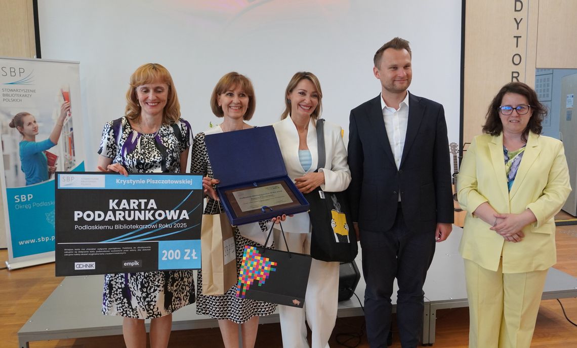 Srebrne Róże i wielkie emocje: Podlaskie święto ludzi książki