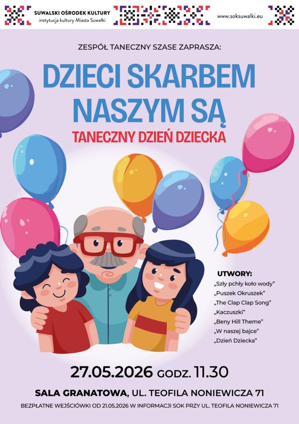 Środa Seniora – „Dzieci skarbem naszym są” w Suwałkach Środa Seniora – „Dzieci skarbem naszym są” w Suwałkach