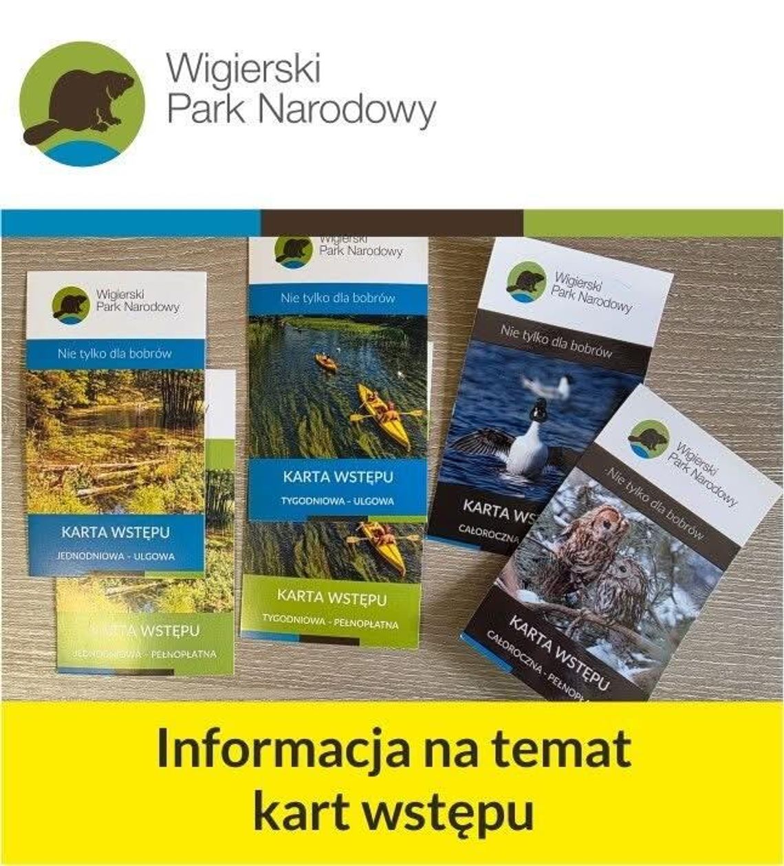 Stanowisko Wigierskiego Parku Narodowego w sprawie opłat za wstęp dla mieszkańców Suwałk