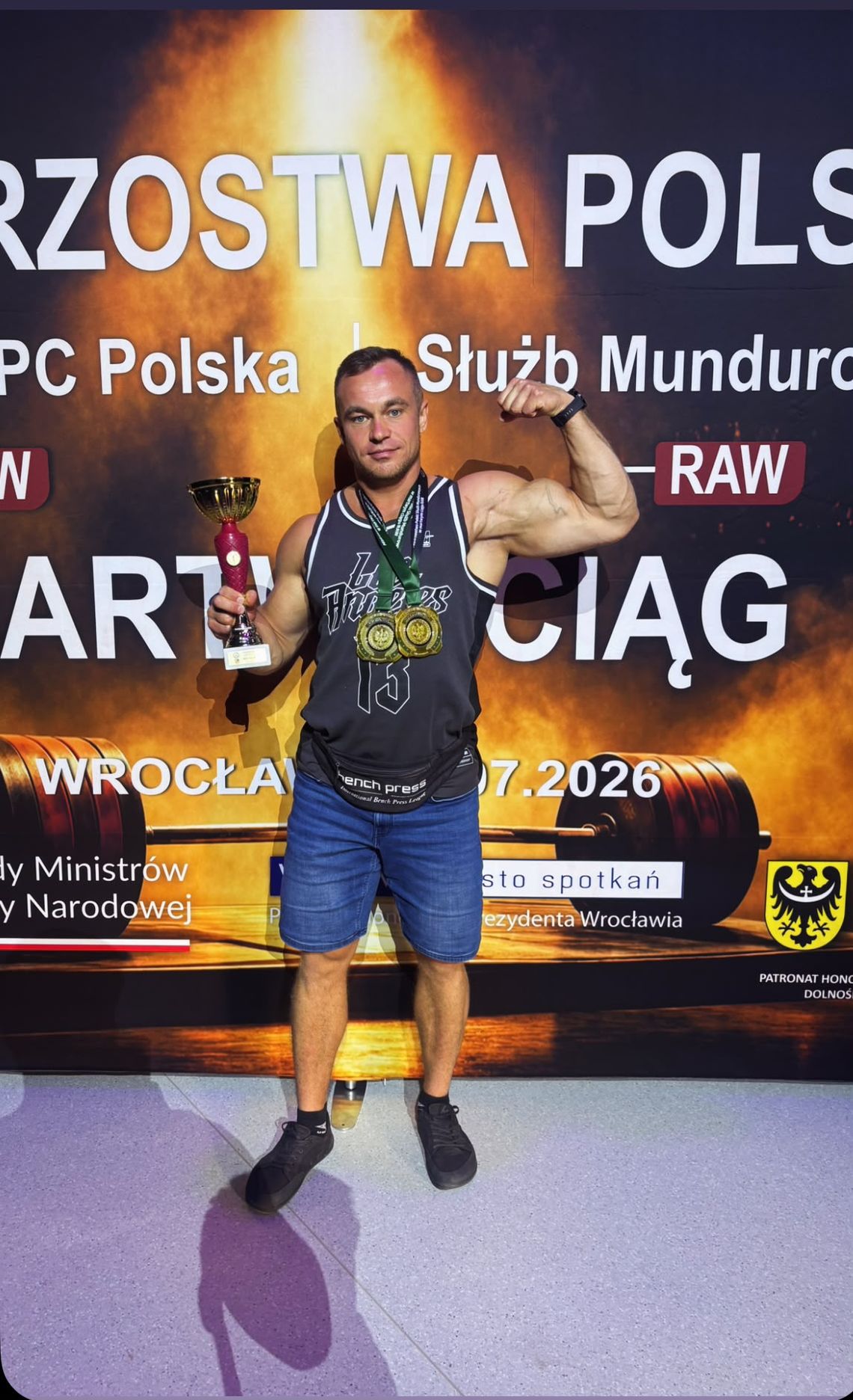 Strażak z Suwałk mistrzem Polski i rekordzistą kraju w martwym ciągu Strażak z Suwałk mistrzem Polski i rekordzistą kraju w martwym ciągu