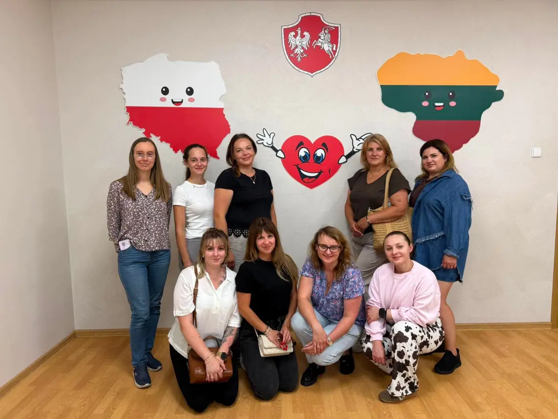 Studentki pedagogiki na praktykach Erasmus+ w Wilnie. Zdobywały doświadczenie za granicą