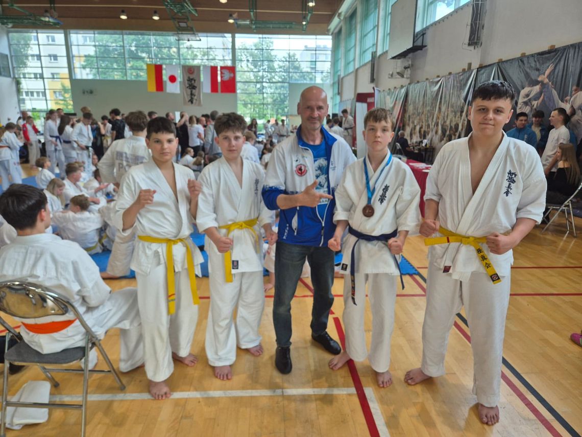 Sukces karateków z Suwałk! Kacper Sienkiewicz z brązem na Warsaw Cup