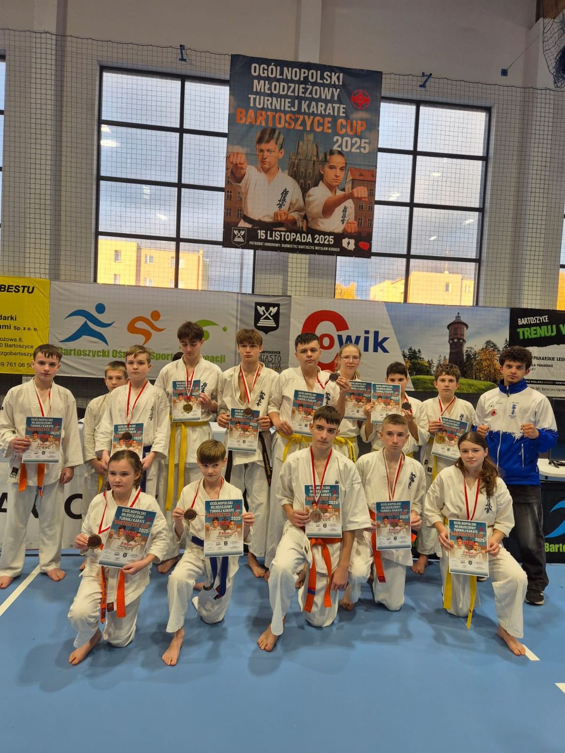 Sukces Suwalskiego Klubu Karate Kyokushin na Bartoszyce Cup! Sukces Suwalskiego Klubu Karate Kyokushin na Bartoszyce Cup!