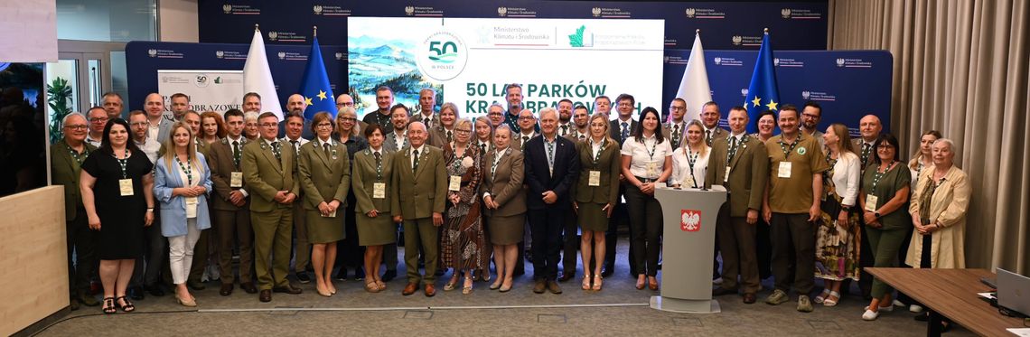 Sukces Suwalskiego Parku Krajobrazowego. Dyrektor wyróżniona prestiżową odznaką Sukces Suwalskiego Parku Krajobrazowego. Dyrektor wyróżniona prestiżową odznaką