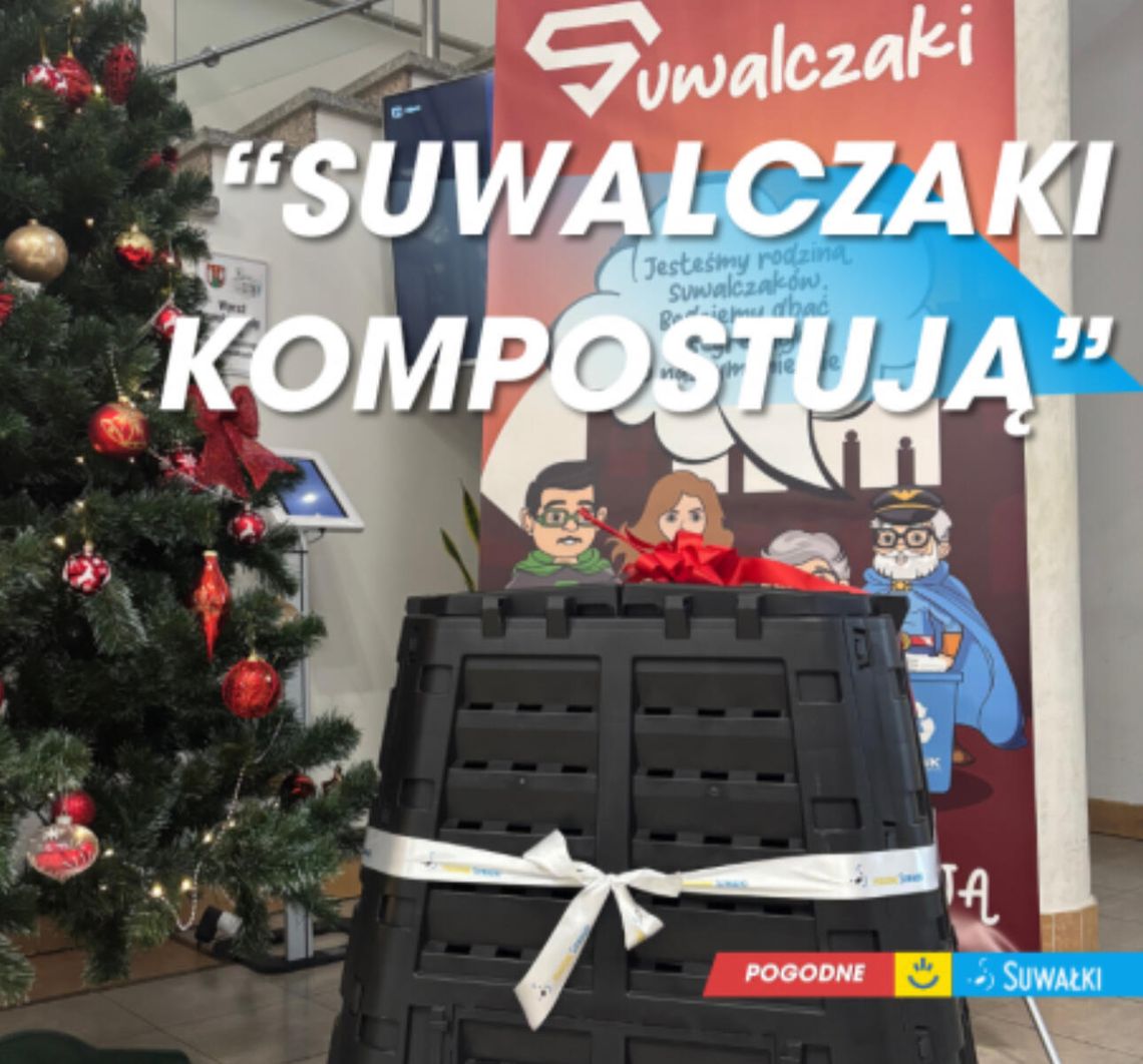 „Suwalczaki kompostują” – kompostowniki dla mieszkańców Suwałk „Suwalczaki kompostują” – kompostowniki dla mieszkańców Suwałk