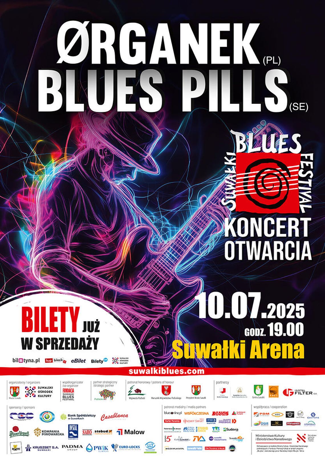🎸 Suwałki Blues Festival 2024 – trzy dni muzycznej uczty! 🔥