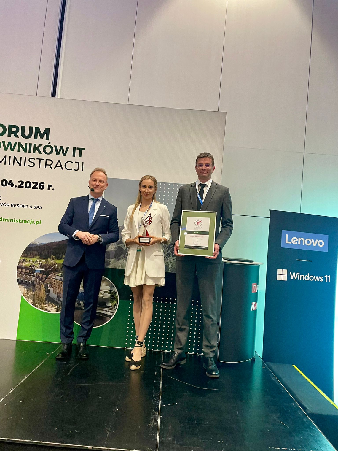 Suwałki i PJK Soft nagrodzone w konkursie „Skrzydła IT w Administracji 2026” Suwałki i PJK Soft nagrodzone w konkursie „Skrzydła IT w Administracji 2026”