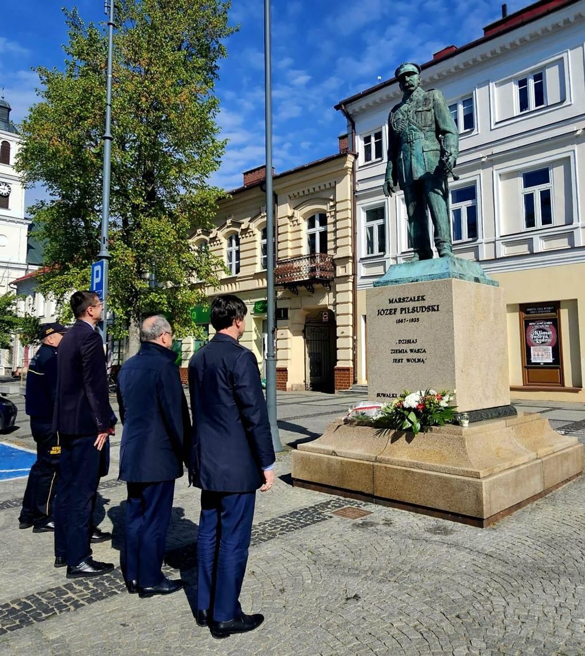 Suwałki oddają hołd Marszałkowi Józefowi Piłsudskiemu w 90. rocznicę jego śmierci