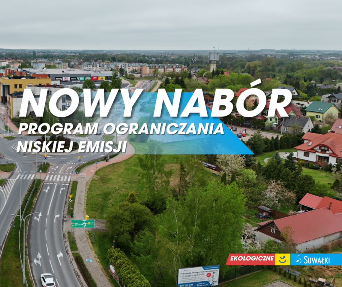 Suwałki ogłaszają drugi nabór na wymianę pieców. Dotacje nawet do 8 tys. zł