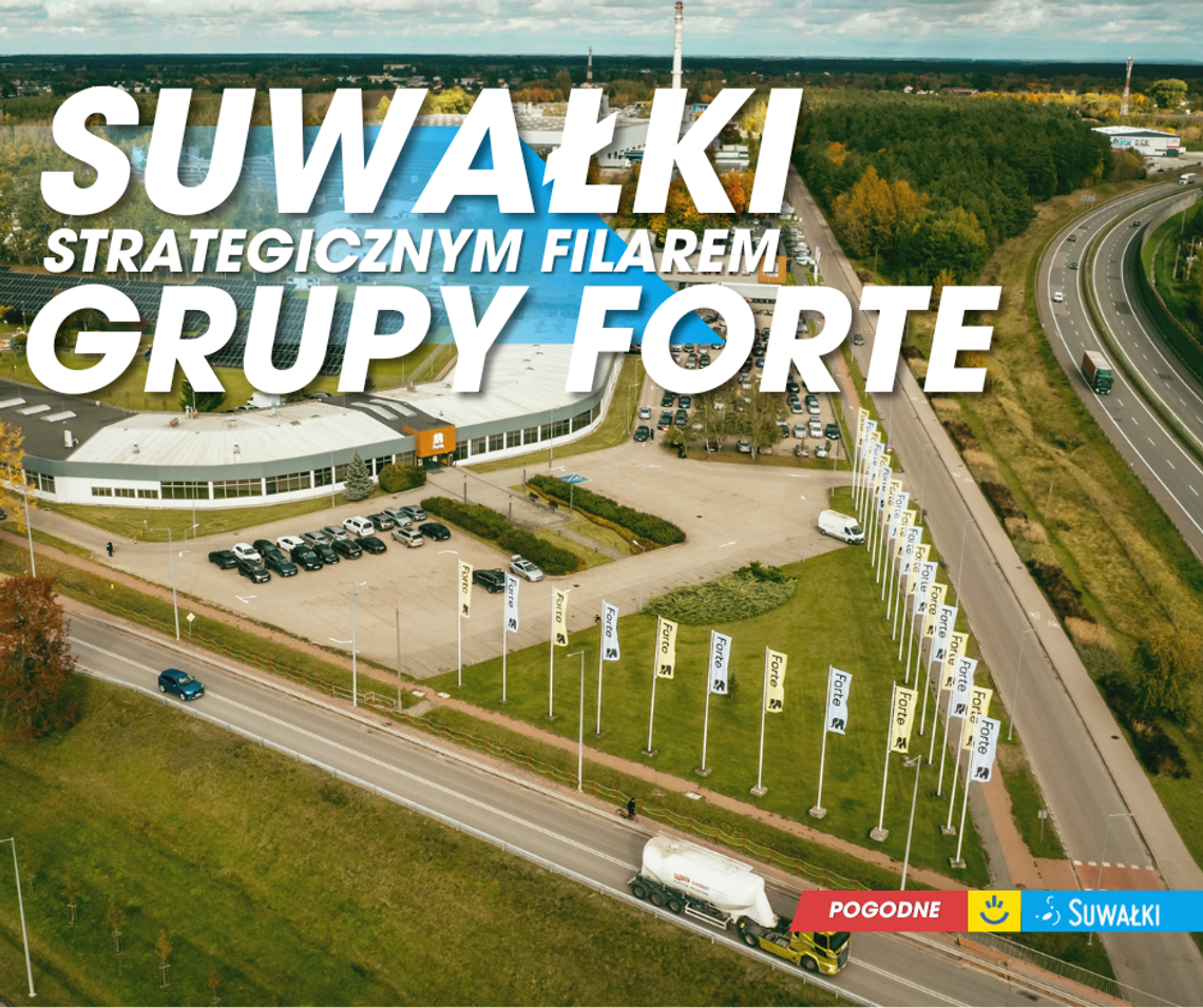 Suwałki strategicznym filarem Grupy Forte. Produkcja będzie się rozwijać