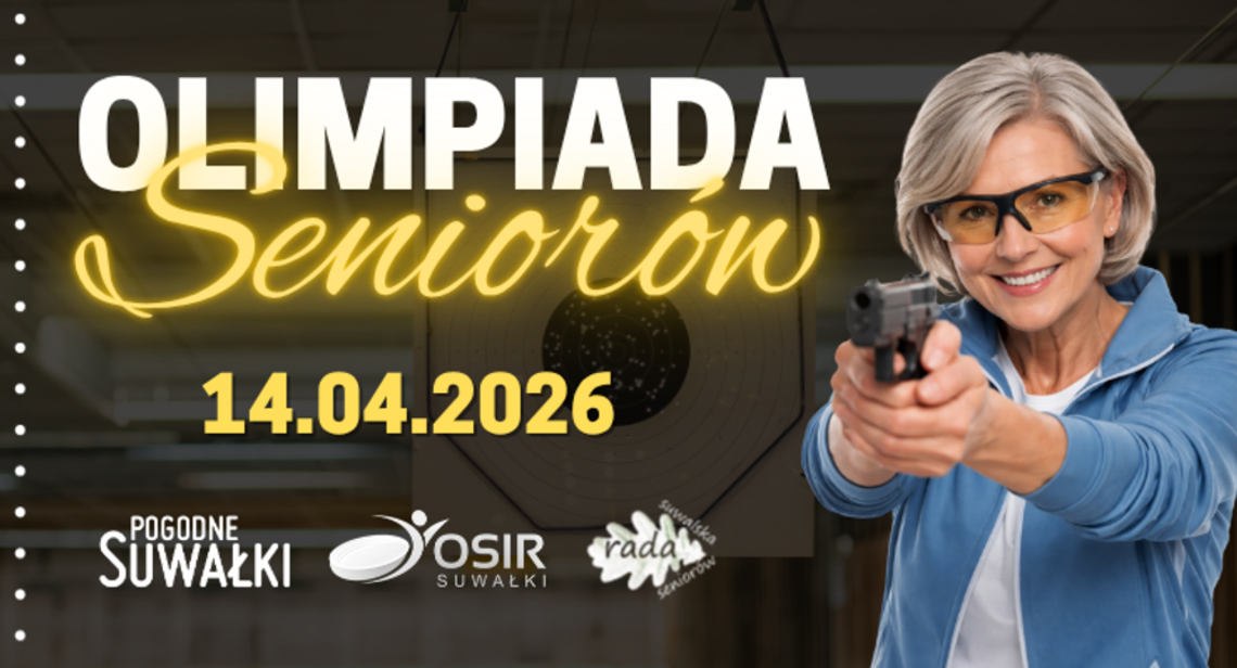 Suwalska Olimpiada Seniorów 2026 – strzelectwo na start! 🎯