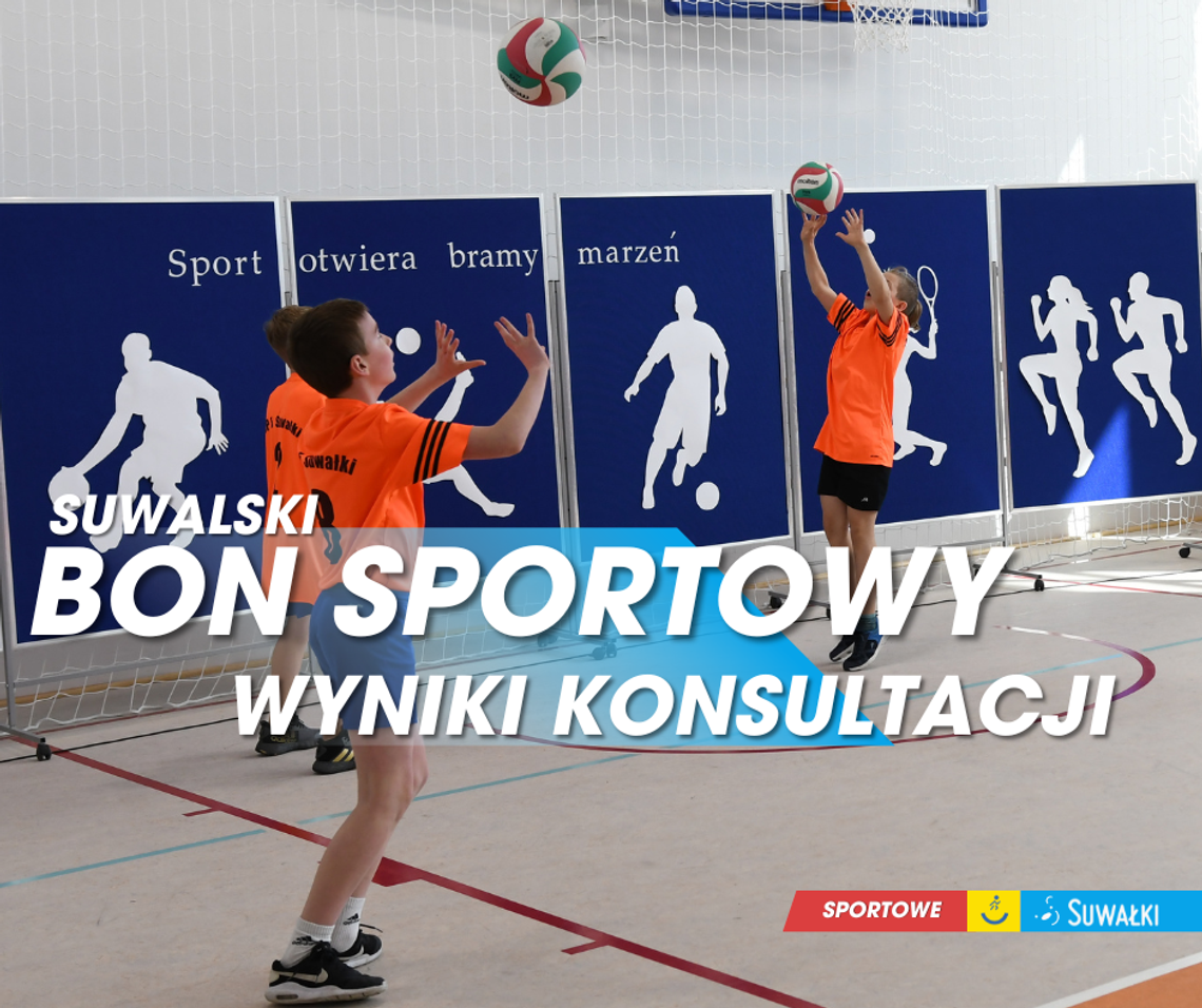 Suwalski Bon Sportowy 2025–2027 – poznaliśmy wyniki konsultacji społecznych!