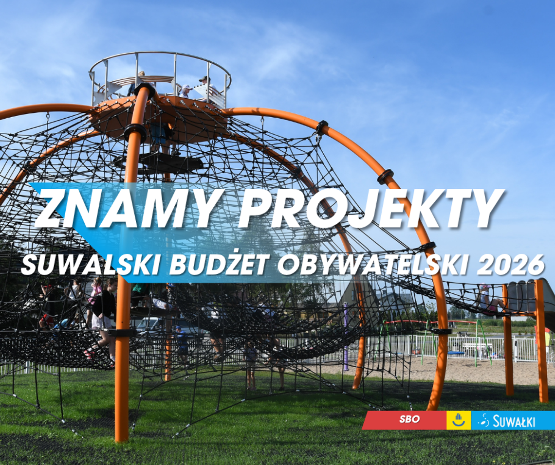 🗳 Suwalski Budżet Obywatelski 2026 – znamy projekty dopuszczone do głosowania!