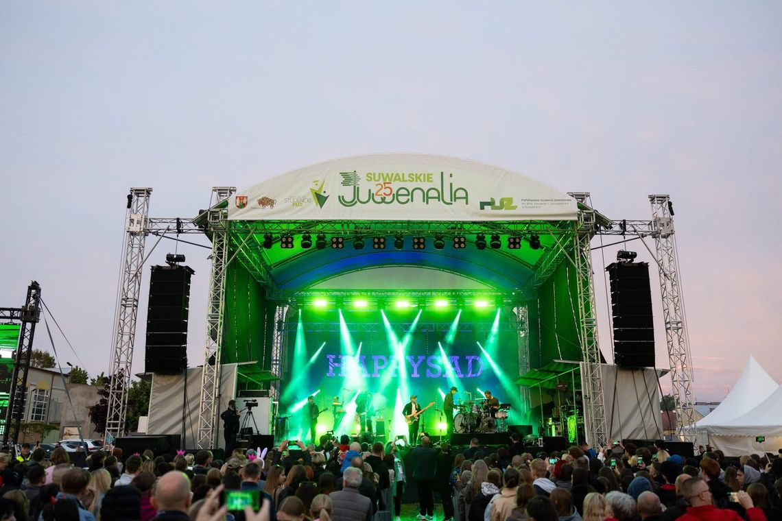 Suwalskie Juwenalia 2025 – dwa dni muzyki, radości i studenckiej energii!
