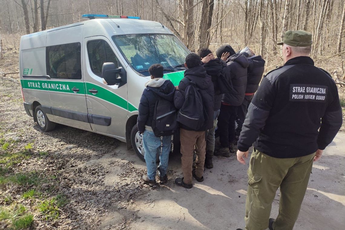 Świąteczny weekend na polsko-litewskiej granicy – zatrzymania cudzoziemców i podrobione prawo jazdy 🚨