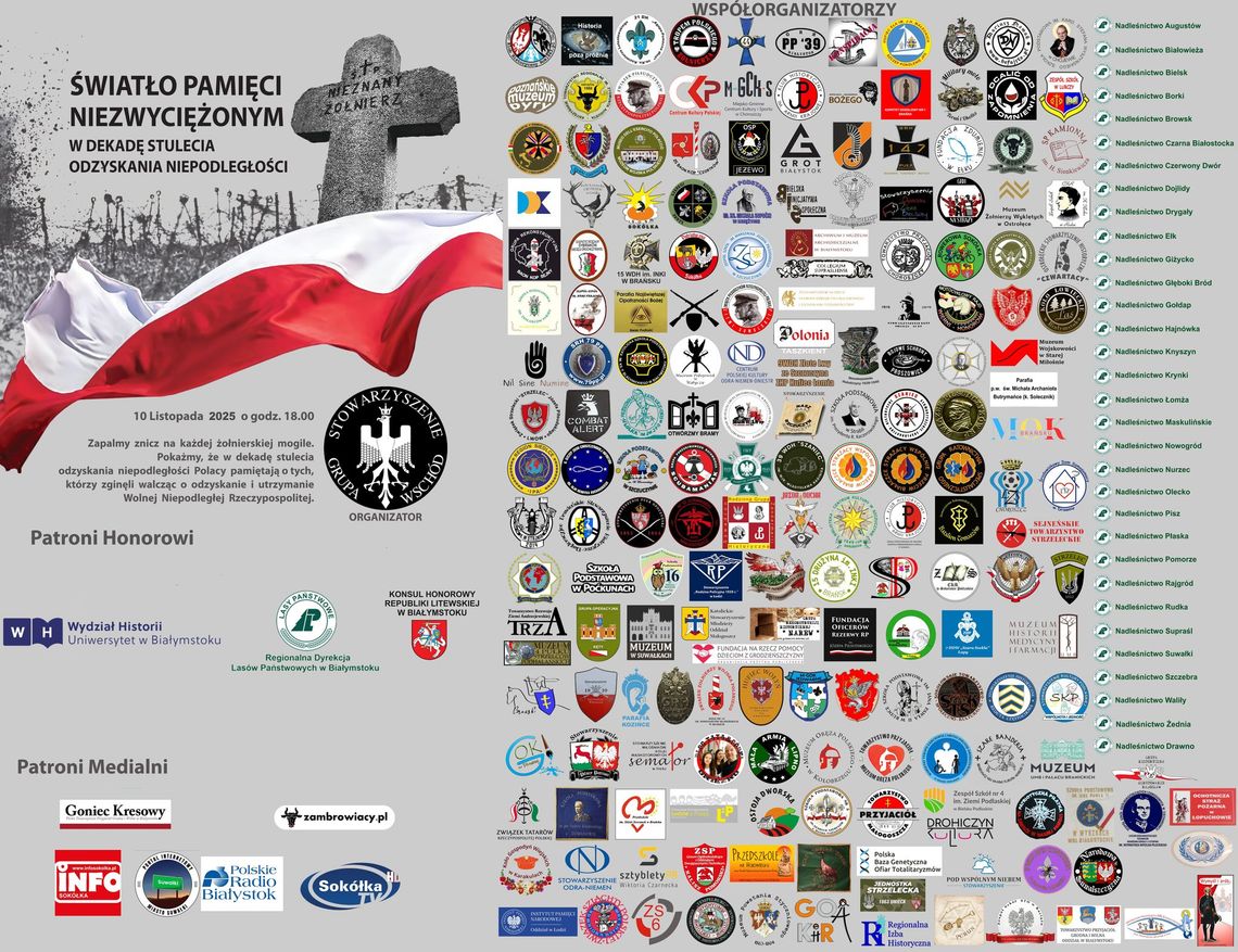 🕯️ Światło pamięci Niezwyciężonym w dekadę 100-lecia odzyskania Niepodległości 🇵🇱 🕯️ Światło pamięci Niezwyciężonym w dekadę 100-lecia odzyskania Niepodległości 🇵🇱