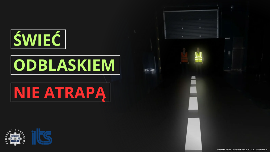Świeci czy tylko wygląda jak odblask? Policja ostrzega przed niebezpiecznymi gadżetami Świeci czy tylko wygląda jak odblask? Policja ostrzega przed niebezpiecznymi gadżetami