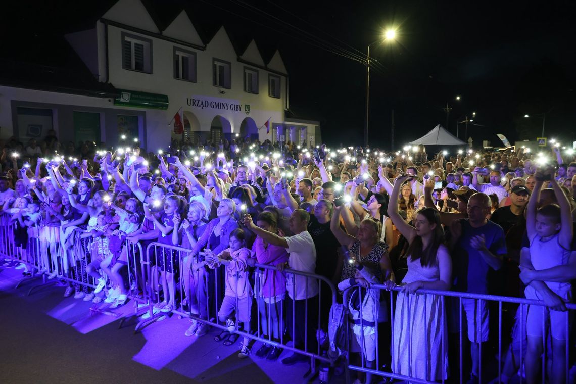 🌞 Święto Gminy Giby 2025 – muzyka, zabawa i „Piękni i Młodzi” na scenie! 🎶