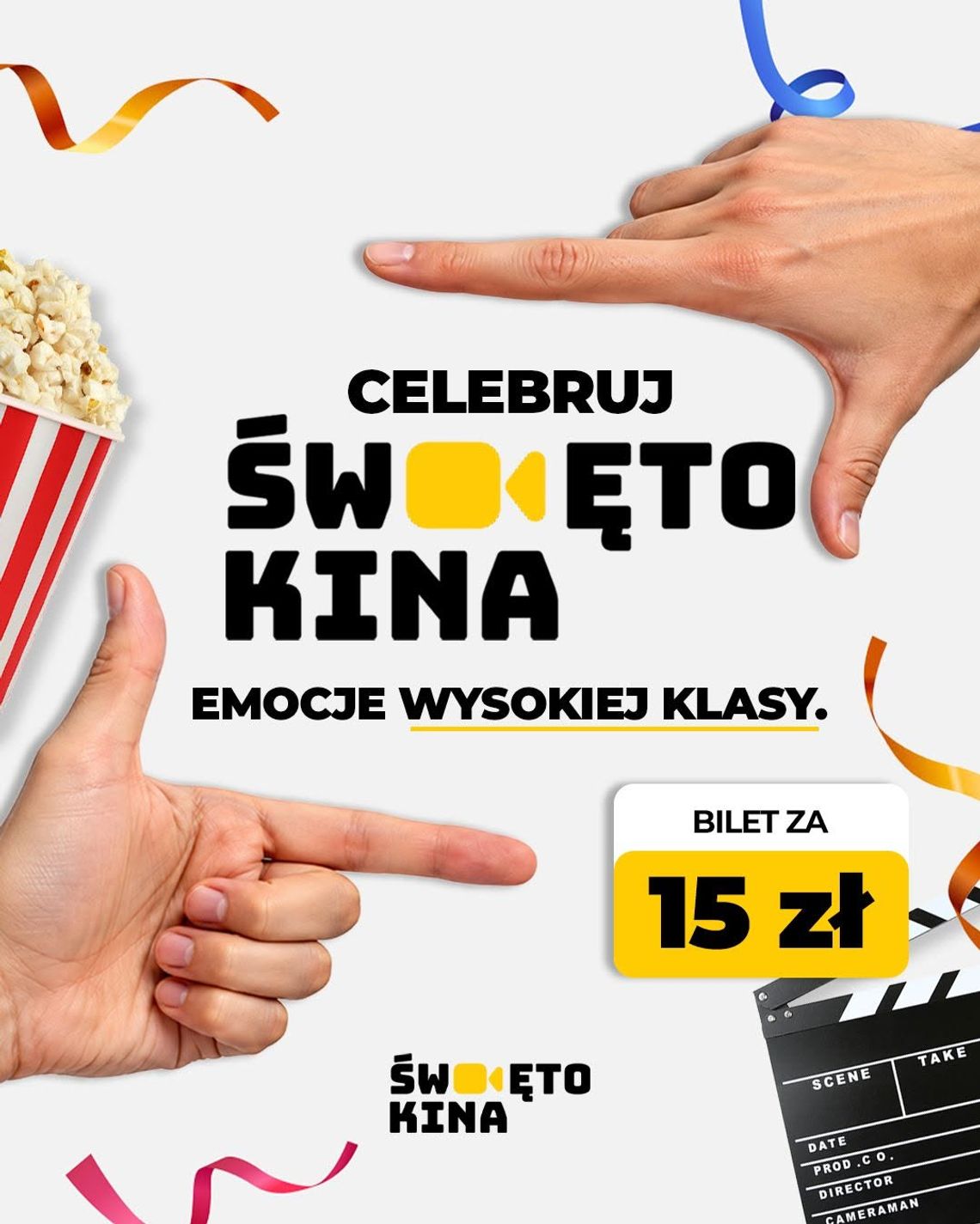 Święto Kina w Suwałkach. Wszystkie seanse za 15 zł! Święto Kina w Suwałkach. Wszystkie seanse za 15 zł!