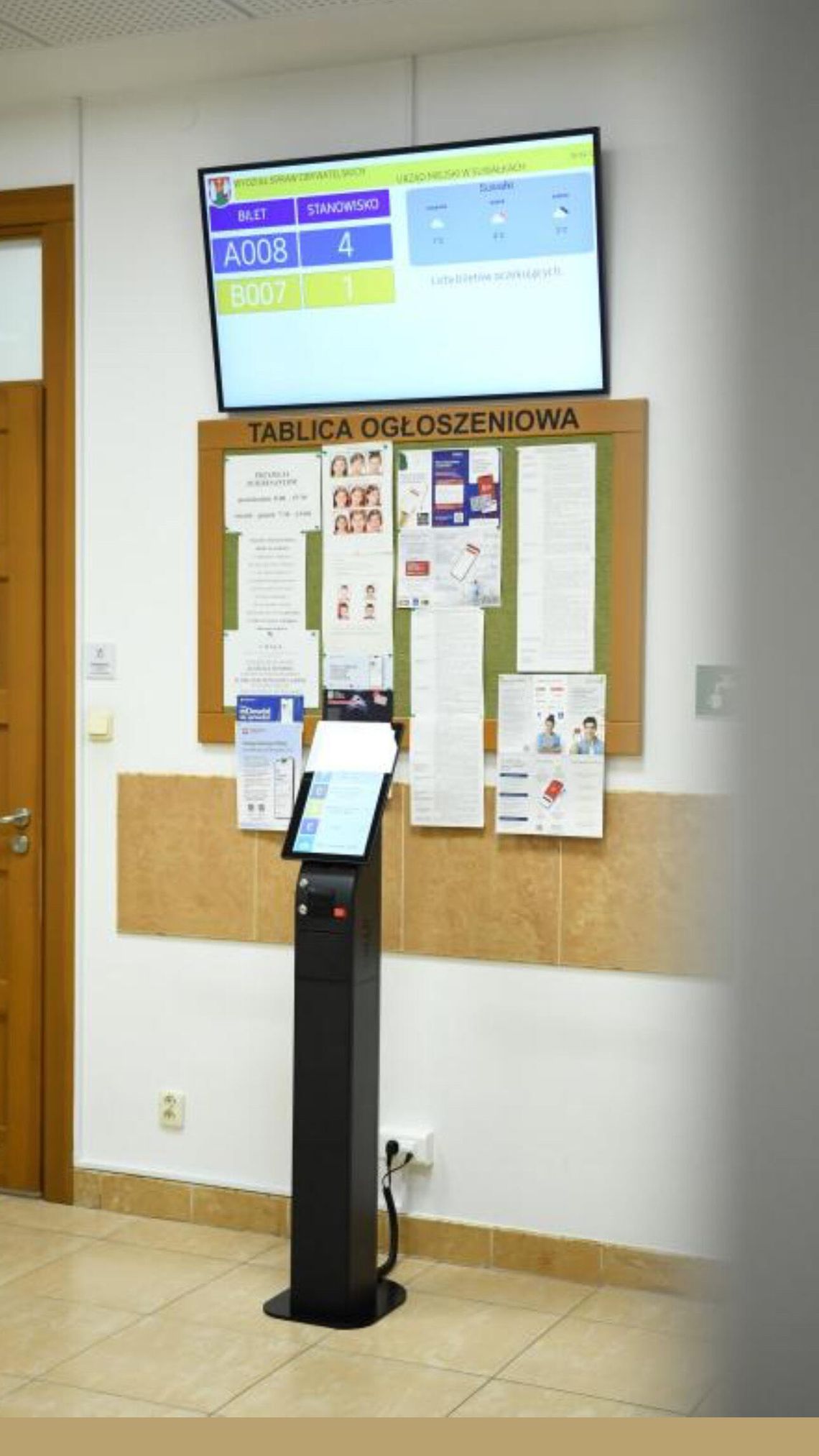 System kolejkowy w Urzędzie Miejskim w Suwałkach rozszerzony o dowody osobiste i meldunki System kolejkowy w Urzędzie Miejskim w Suwałkach rozszerzony o dowody osobiste i meldunki