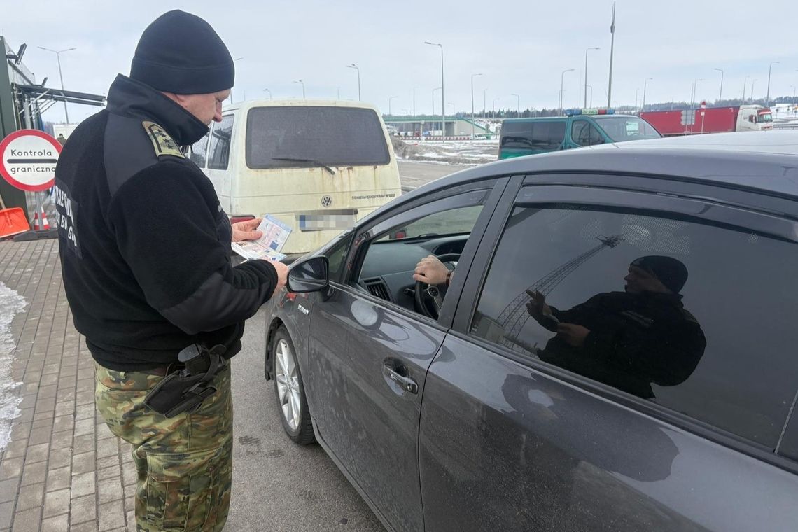 Sześciu cudzoziemców z odmową wjazdu do Polski na granicy z Litwą