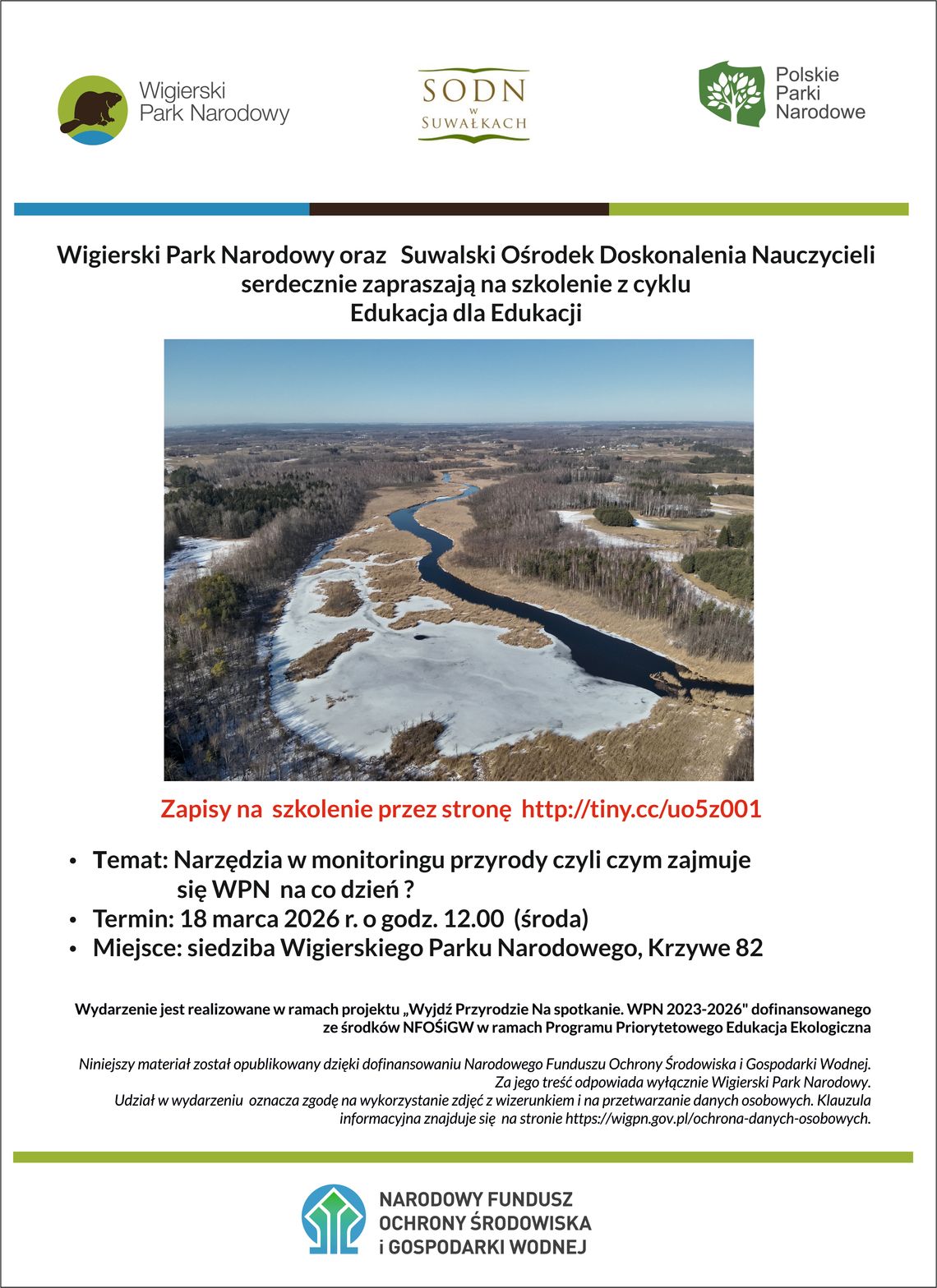 Szkolenie w Wigierskim Parku Narodowym. Jak wygląda monitoring przyrody na co dzień?