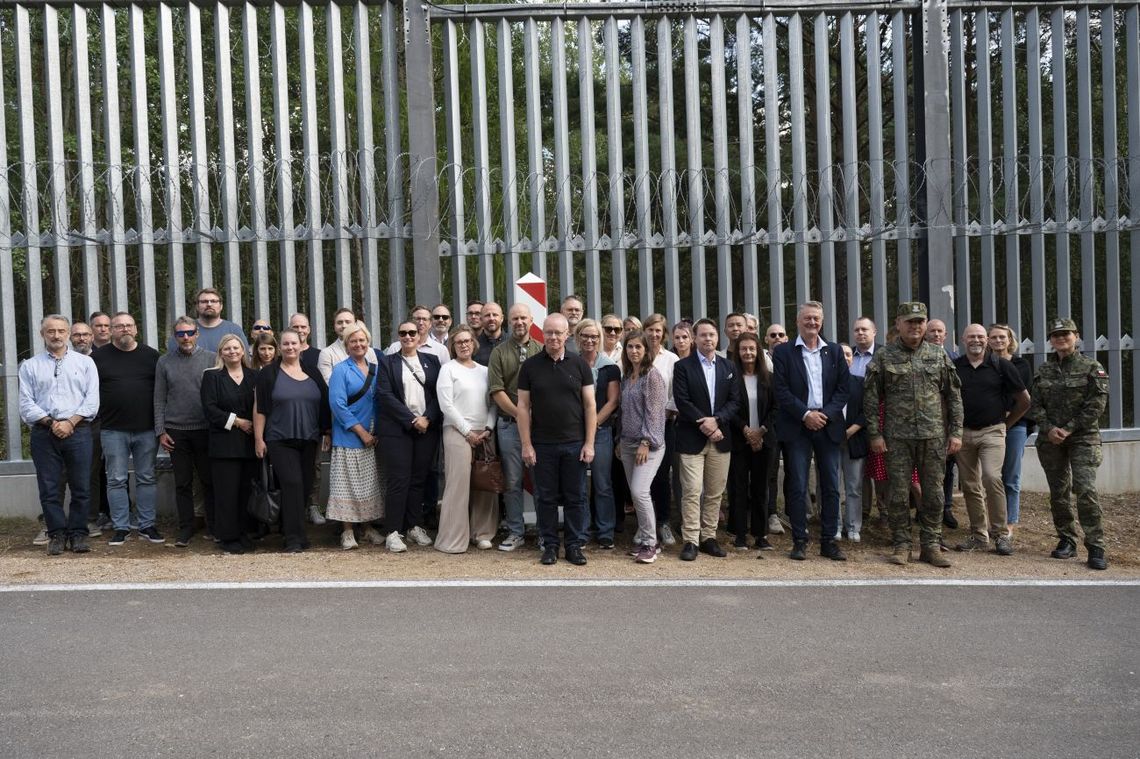 Szwedzka delegacja odwiedziła Podlaski Oddział Straży Granicznej Szwedzka delegacja odwiedziła Podlaski Oddział Straży Granicznej