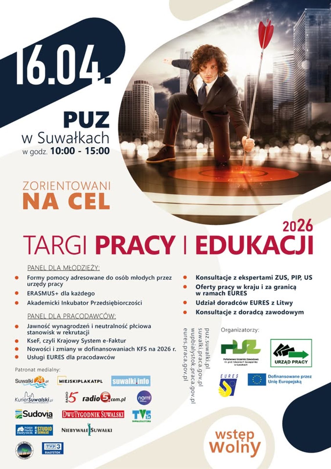 Targi Pracy i Edukacji 2026 w Suwałkach. Szansa na pracę, wiedzę i nowe kontakty