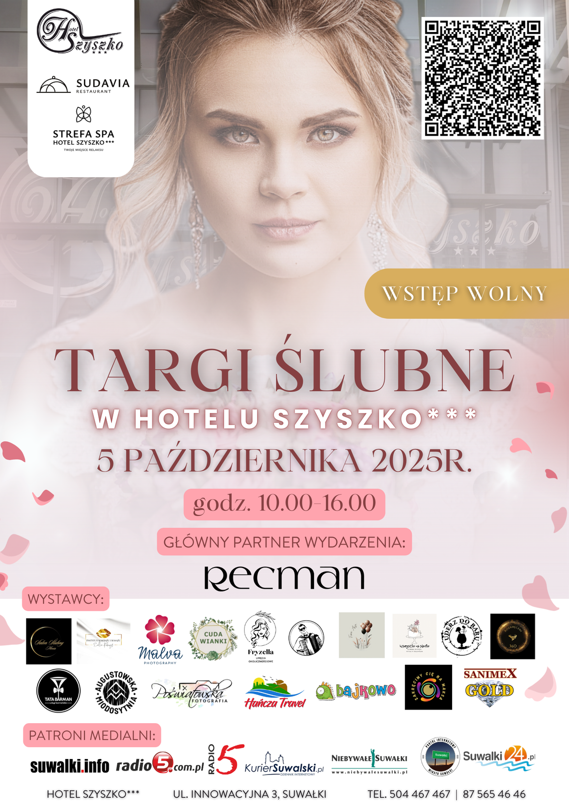 Targi Ślubne w Hotelu Szyszko*** – wyjątkowe wydarzenie w Suwałkach Targi Ślubne w Hotelu Szyszko*** – wyjątkowe wydarzenie w Suwałkach