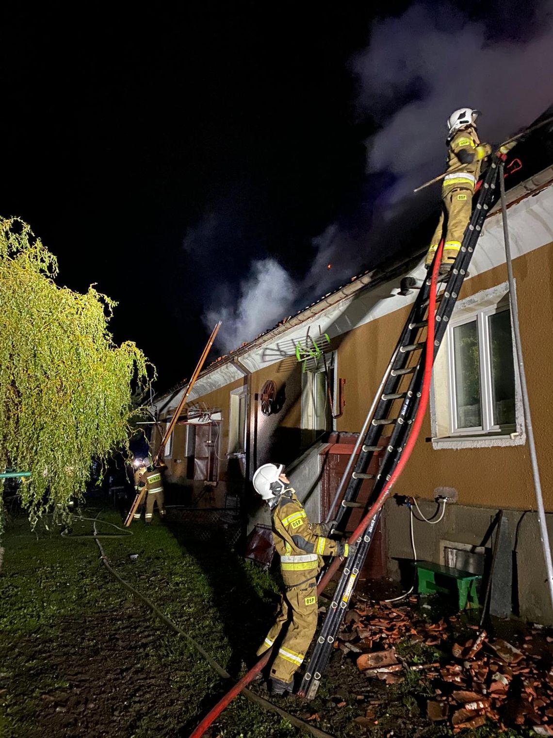 🔥 Tragiczny pożar budynku wielorodzinnego w miejscowości Winda – powiat kętrzyński