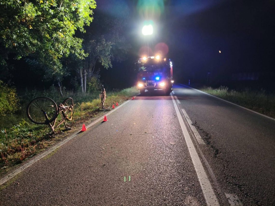 Tragiczny wypadek w Świackie. Nie żyje rowerzystka Tragiczny wypadek w Świackie. Nie żyje rowerzystka