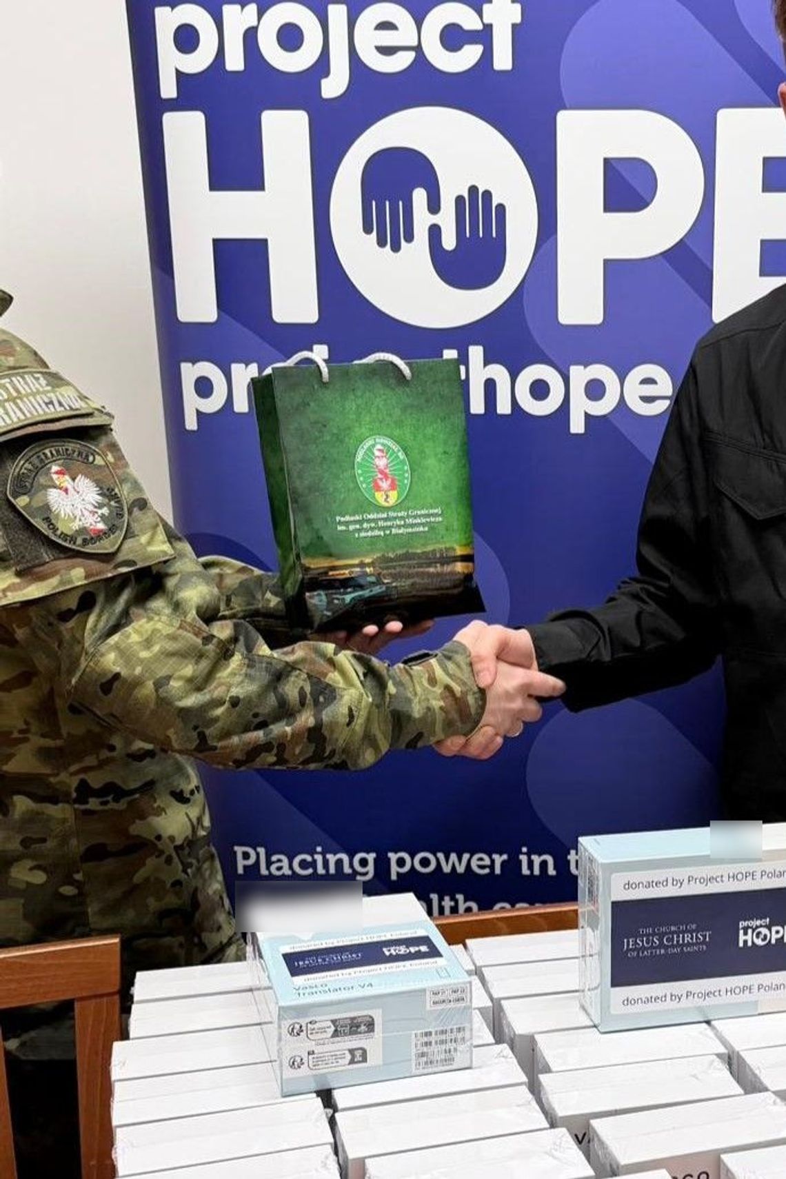 Translatory przekazane na granicę przez Fundację Project HOPE Polska