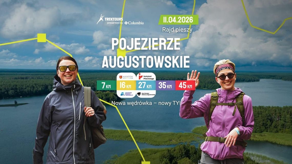 TrekTours Pojezierze Augustowskie ’26 – wędrówka przez naturę z nutą rywalizacji i wyjątkową nagrodą