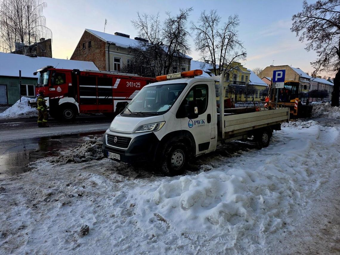 Trudna zima dla suwalskiej sieci wodociągowej Trudna zima dla suwalskiej sieci wodociągowej