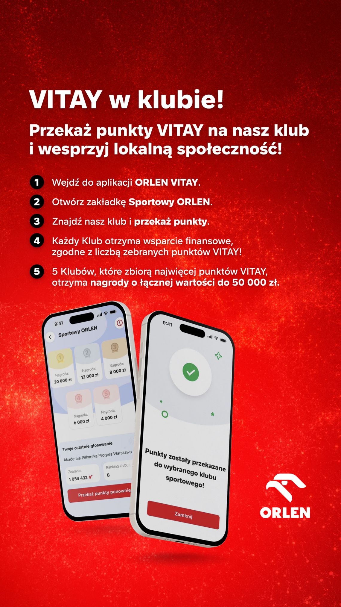 Twoje punkty VITAY mogą pomóc młodym sportowcom z Suwalszczyzny. Wesprzyj UKS NA-WA! Twoje punkty VITAY mogą pomóc młodym sportowcom z Suwalszczyzny. Wesprzyj UKS NA-WA!