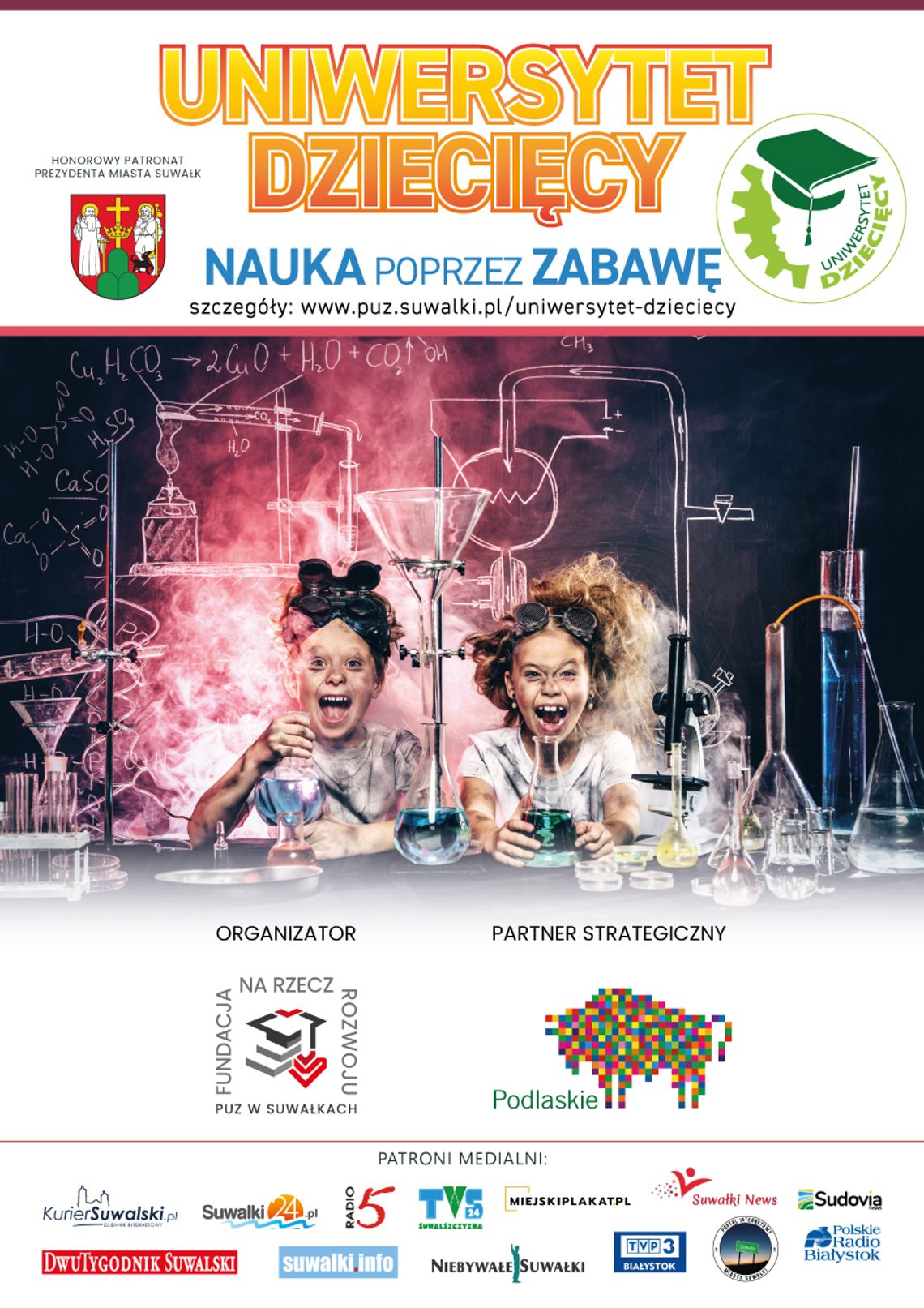 Uniwersytet Dziecięcy w PUZ w Suwałkach. Nauka poprzez zabawę dla najmłodszych Uniwersytet Dziecięcy w PUZ w Suwałkach. Nauka poprzez zabawę dla najmłodszych