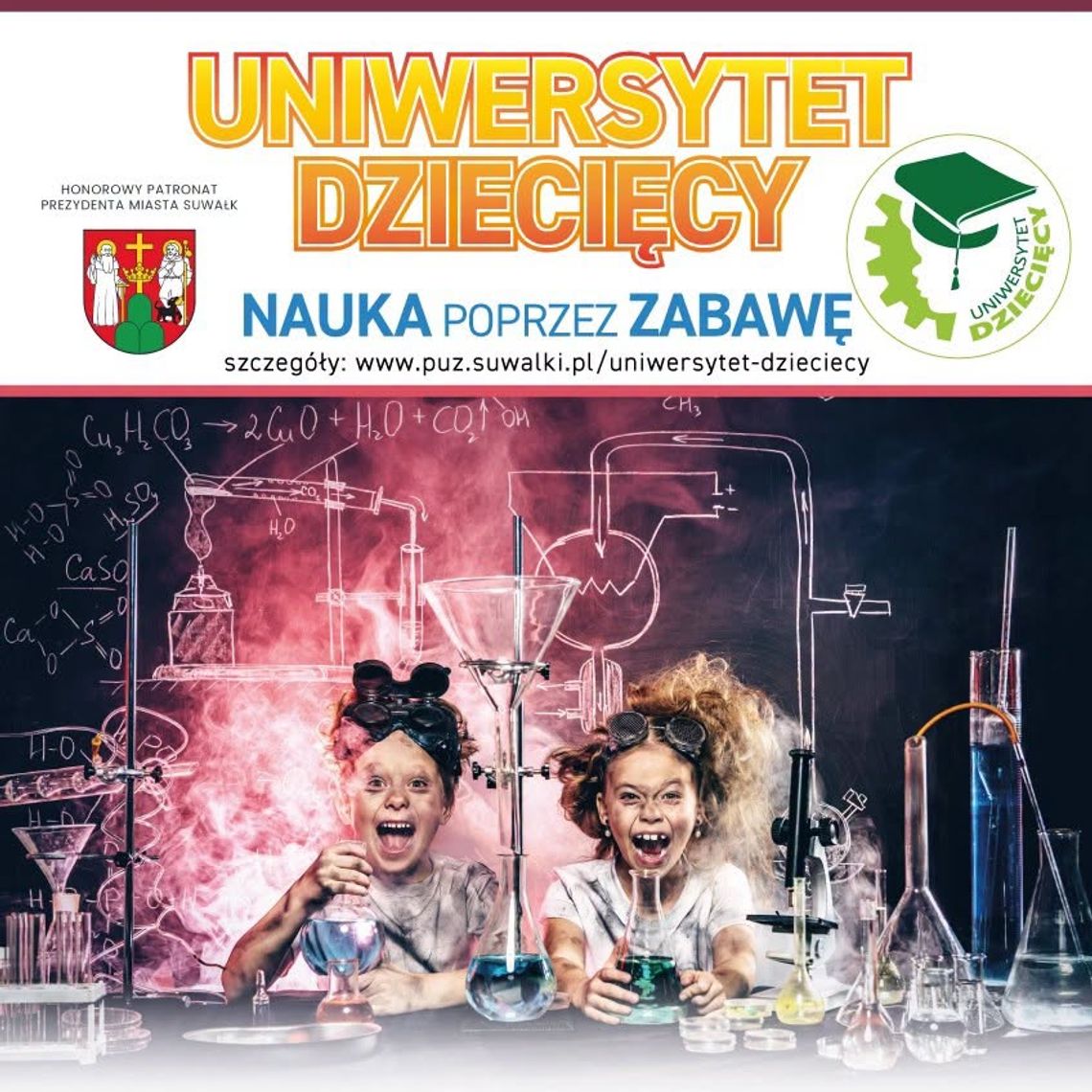 Uniwersytet Dziecięcy wraca do Suwałk. Ostatnie wolne miejsca na zajęcia dla najmłodszych Uniwersytet Dziecięcy wraca do Suwałk. Ostatnie wolne miejsca na zajęcia dla najmłodszych