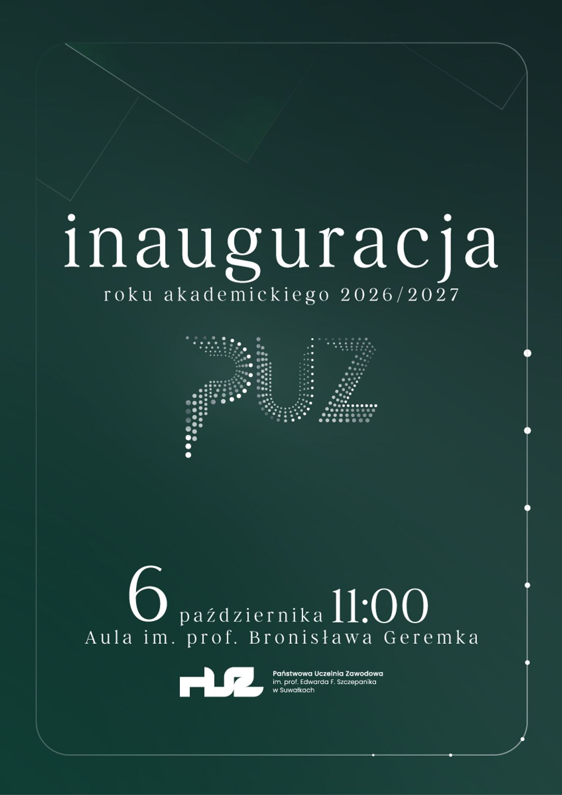 Uroczysta inauguracja roku akademickiego już 6 października Uroczysta inauguracja roku akademickiego już 6 października