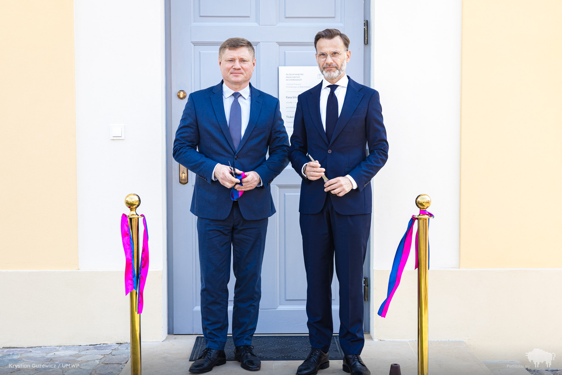 Uroczyste otwarcie Pawilonu Wschodniego w Choroszczy. Od niedzieli będzie można go zwiedzać Uroczyste otwarcie Pawilonu Wschodniego w Choroszczy. Od niedzieli będzie można go zwiedzać