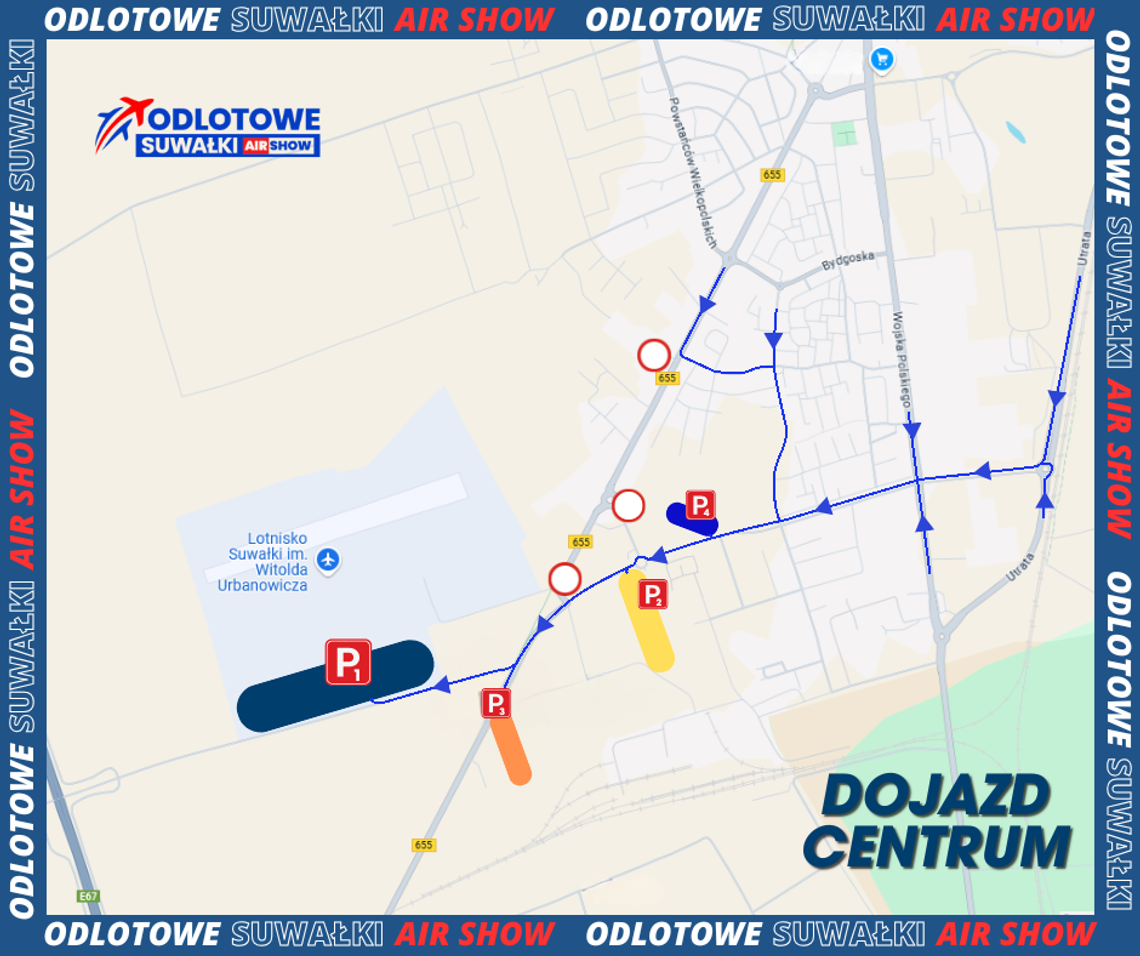 🚧 Utrudnienia w ruchu podczas Odlotowe Suwałki Air Show 2025. Sprawdź objazdy i zakazy!