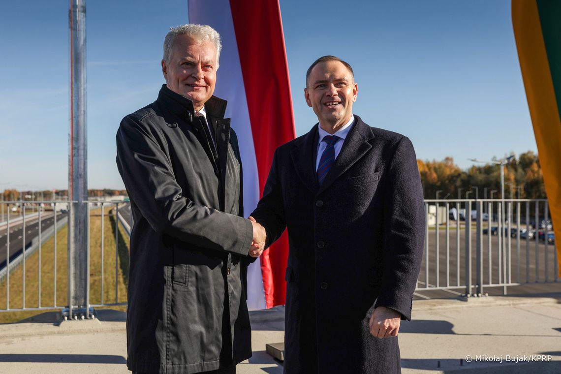 🚗 Via Baltica połączyła Polskę i Litwę – nowy etap współpracy i bezpieczeństwa regionu 🚗 Via Baltica połączyła Polskę i Litwę – nowy etap współpracy i bezpieczeństwa regionu