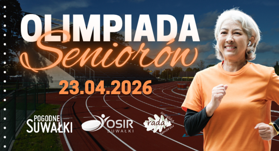 VII Suwalska Olimpiada Seniorów. Czas na sportowe emocje na stadionie