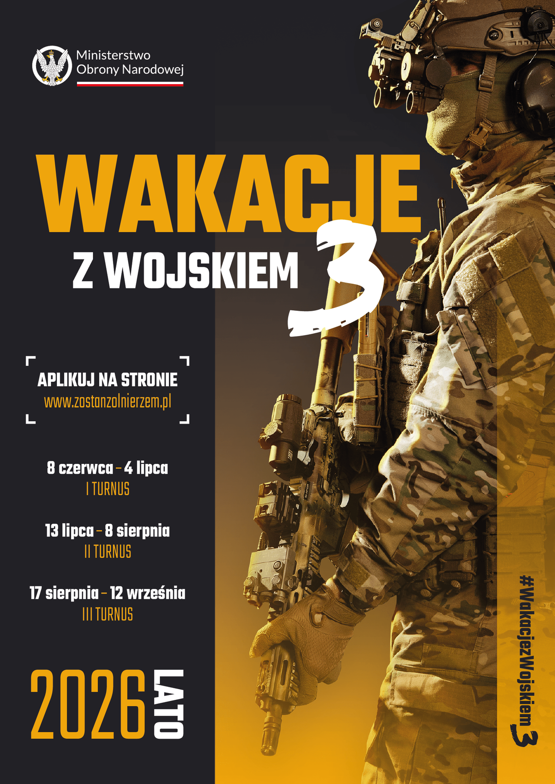 Wakacje z wojskiem 3. Ostatni turnus jeszcze tego lata – ochotnicy mogą zarobić blisko 6 tys. zł