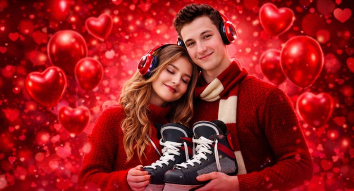 ❤️⛸️ Walentynkowe Silent Ice Disco. Rozgrzejemy serca na lodzie!